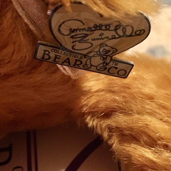 ANNETTE FUNICELLO COLLECTIBLE BEAR...NIB...MANGO - Picture 4 of 4